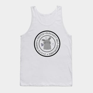 Rabbit Chinese Zodiac Year 2023 Gentle Elegant Self-Disciplined Personality Lucky Number 3 4 9 Tank Top